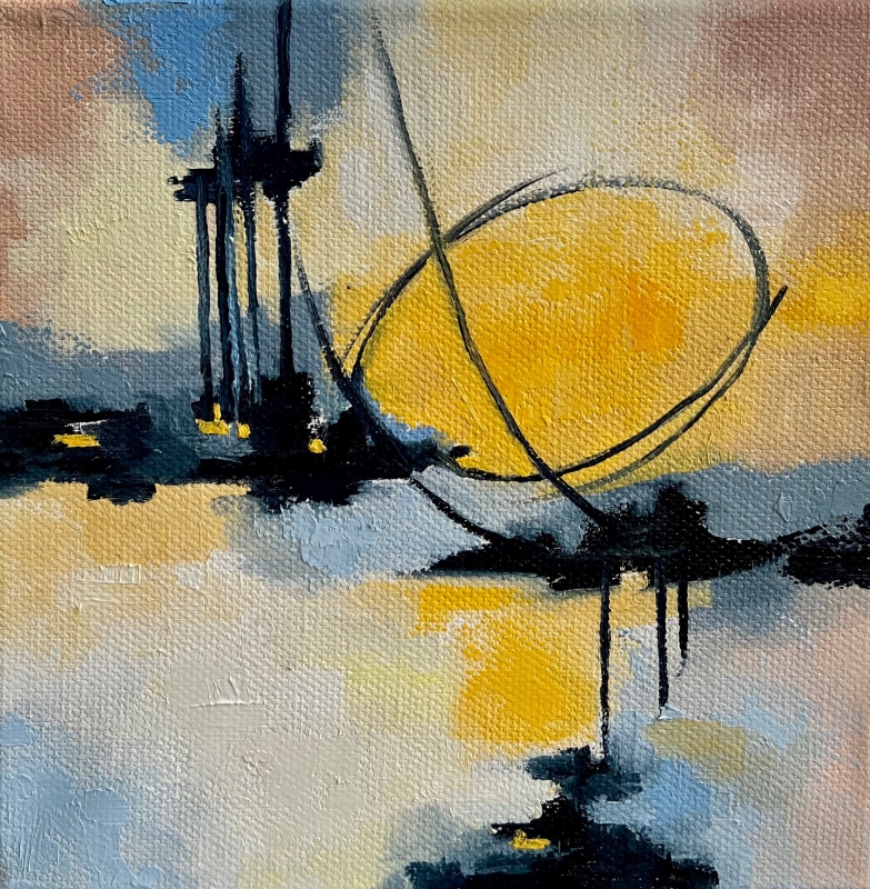 Spacial II by artist Vicki Brevell